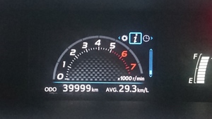 愛車　もうすぐ40000キロです！